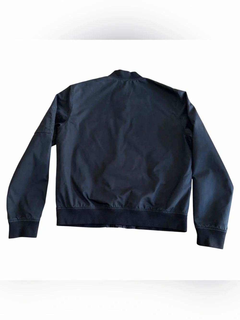 Everlane‎ The Bomber Jacket Navy Blue Full Zip Uniform Collection Mens Medium M